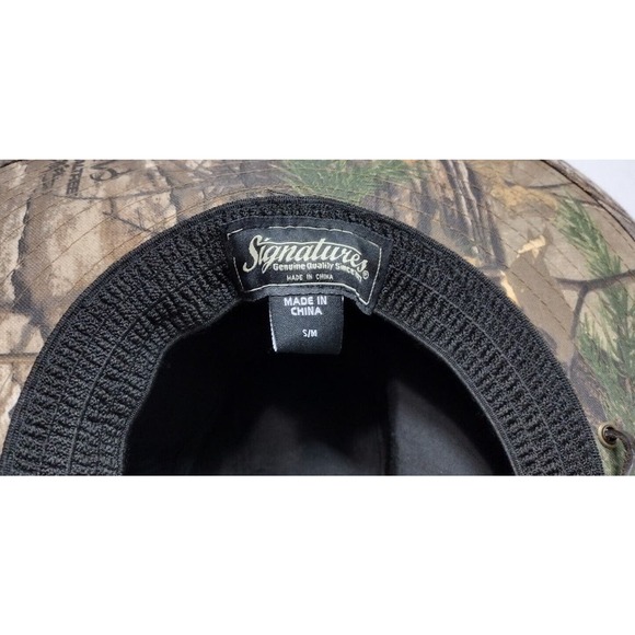 Signatures Men's Camo Realtree Safari Hat Duck Hunting Brim Hat Size S/M - Picture 4 of 6